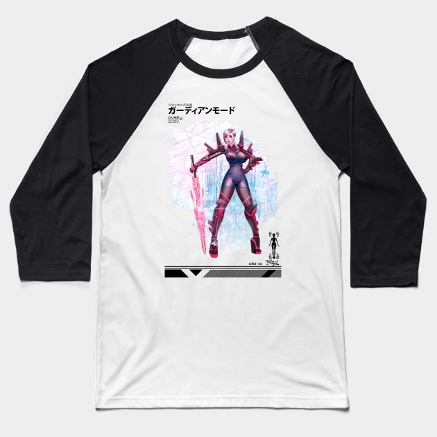 Cyberpunk 04 Baseball T-Shirt by raulovsky